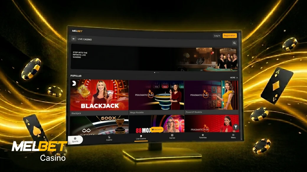 Melbet Online Casino and Live Casino Games - Melbet APK Pakistan