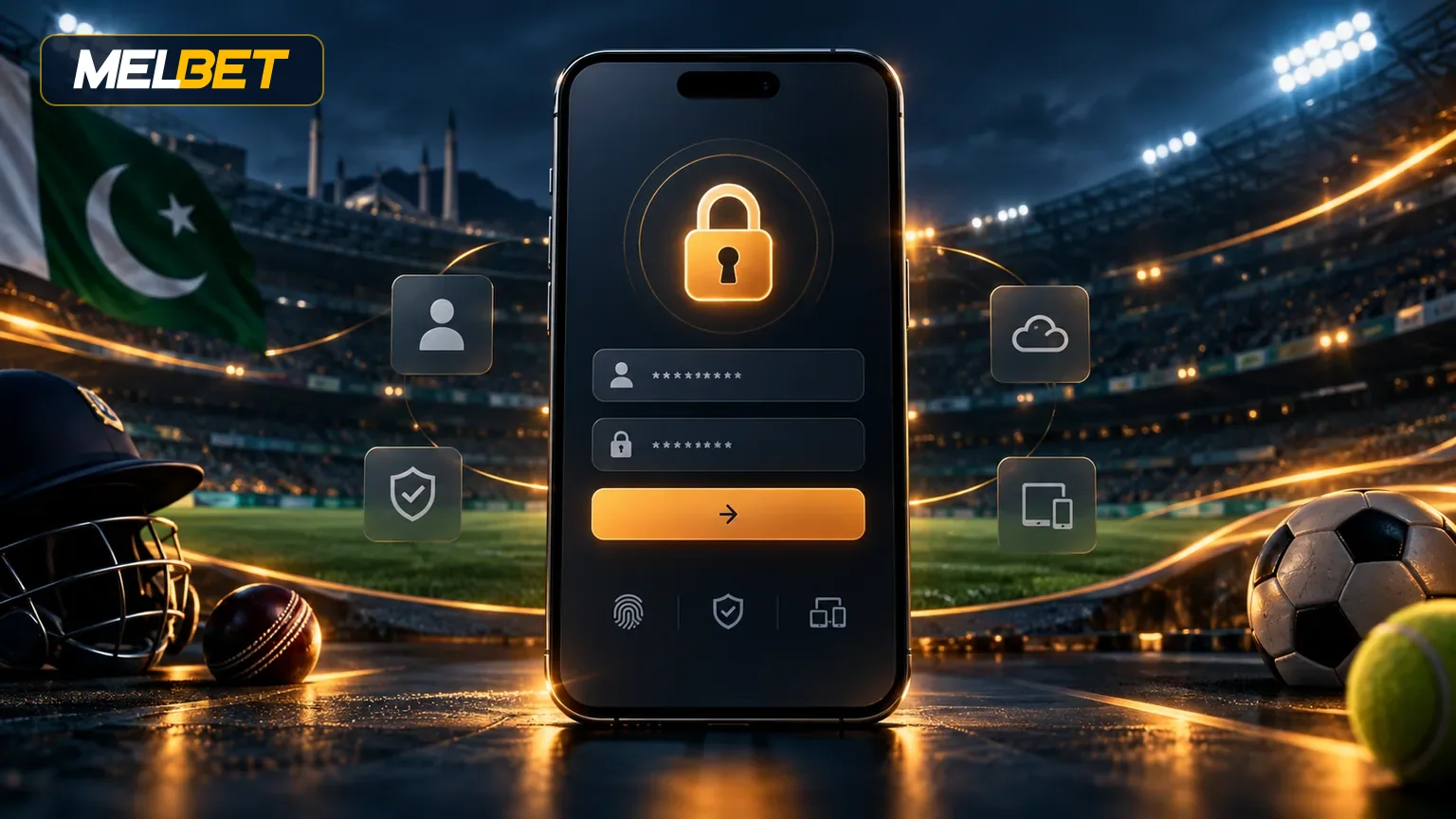 Secure Melbet login and account access in Pakistan